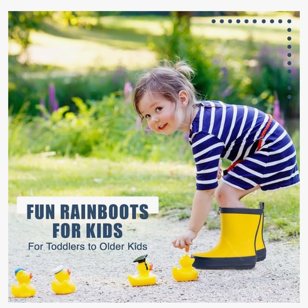 Norty Toddler Rainboots size 7